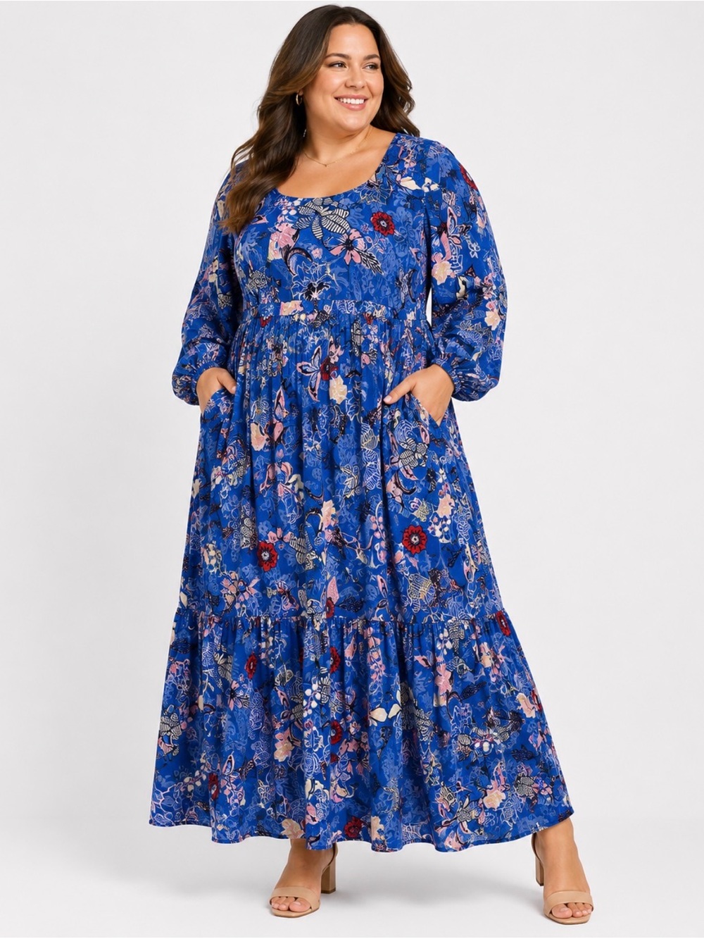 Nurture by Westbound Woman Floral Maxi Dress – Size 3X - NWT
